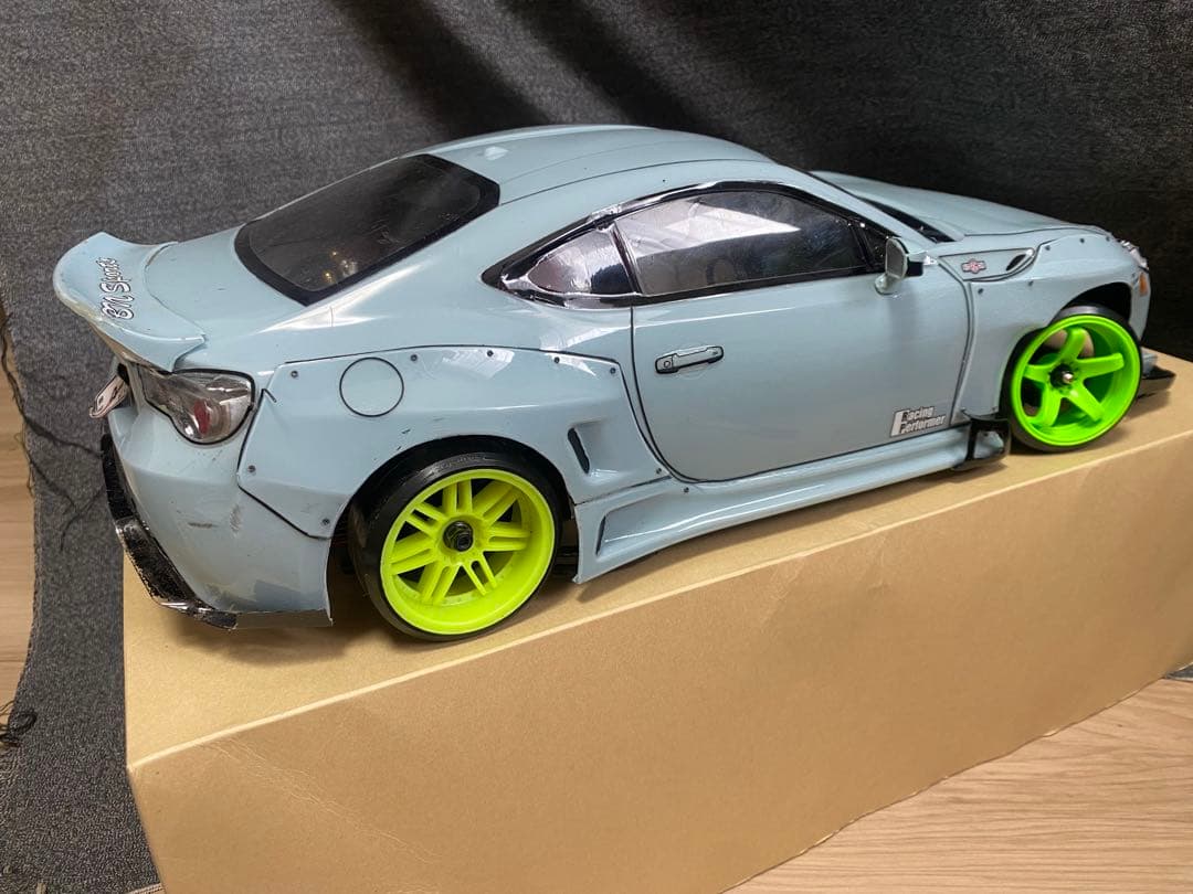 ラジコンタミヤ86ボディ アディクションワイドボディキットインナーライトカバー付