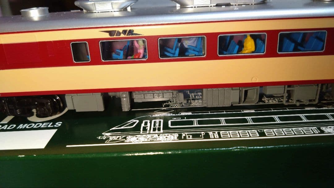 HOゲージ KATO キハ80(M付)(M無).81.82 4両セット　中古車両