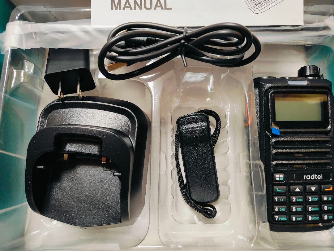 Radtel RT-4D JU 430MHz DMR/FM広帯域受☆JARD保可