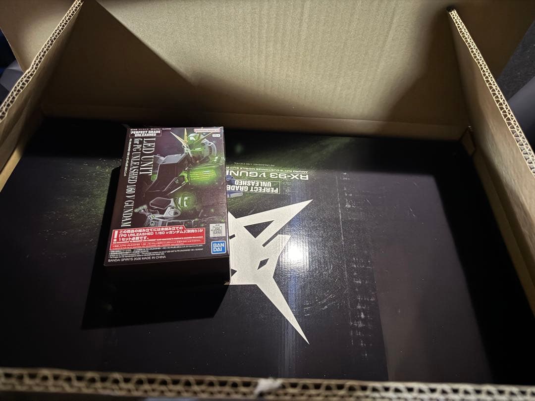 PG unleashed 1/60 ニューガンダム★LEDユニット付★未組立