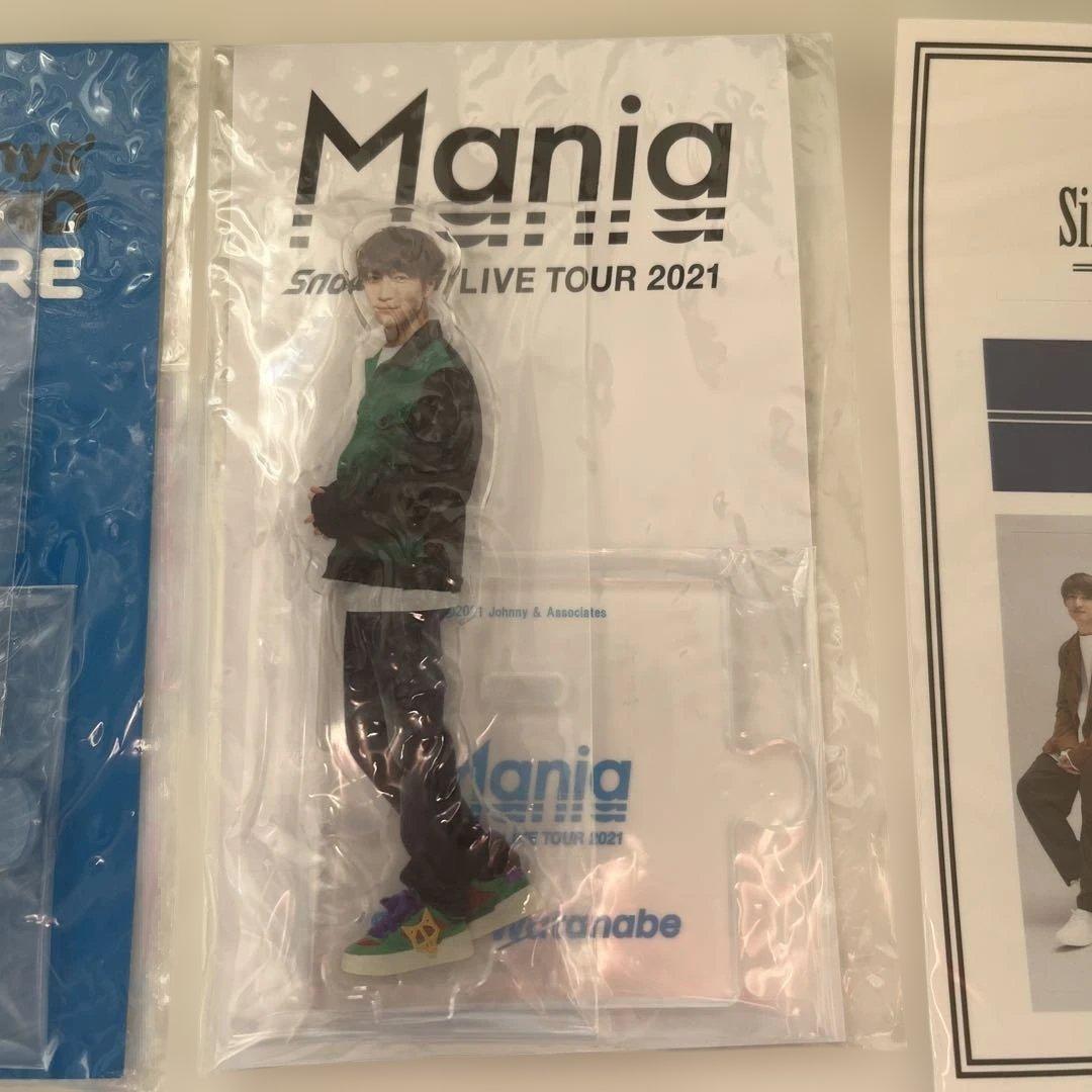 【新品未使用未開封】Man 渡辺翔太 アクスタ 缶バッジ ステッカー