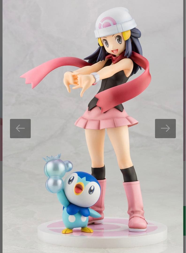 ARTFX J ヒカリ with ポッチャマ フィギュア　ポケモンフィギュア