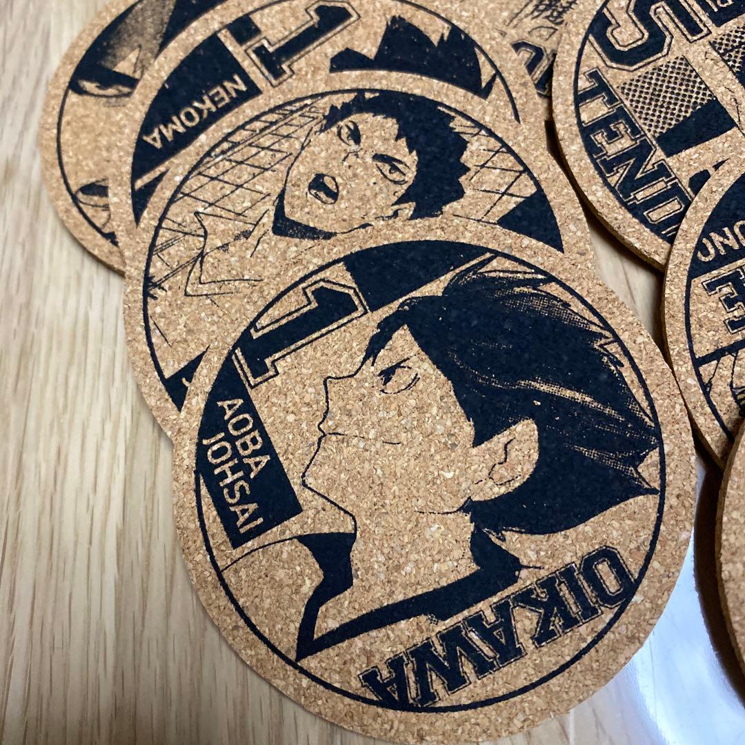 週刊少年ジャンプ　ハイキュー!!　懸賞品　コースター