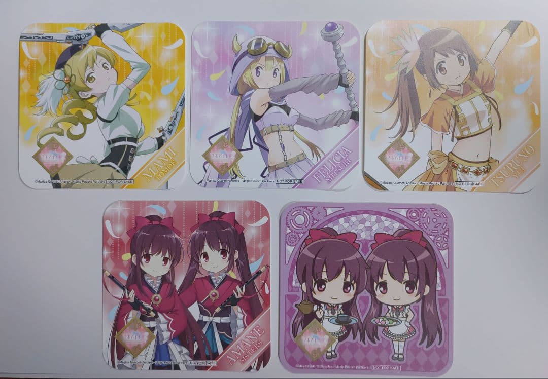 マギアレコード　魔法少女まどか☆マギカ　コラボカフェ　コースター　暁美ほむら