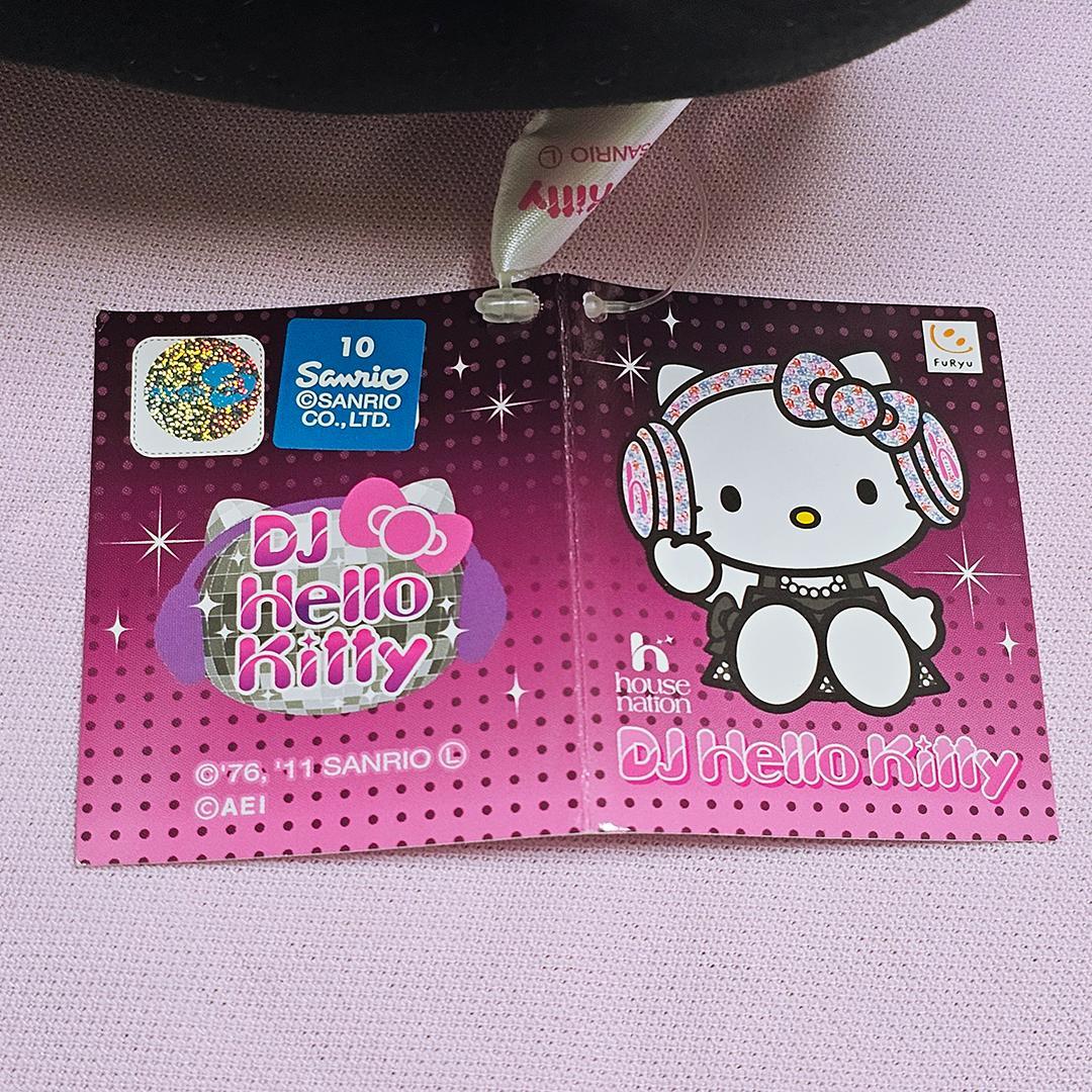 【入手困難】平成レトロ サンリオ DJ ハローキティ ヌイグルミ (大)
