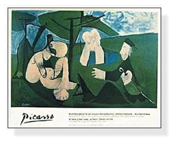 額装済/Le Dejeuner sur L’herbe ピカソ/アートポスター
