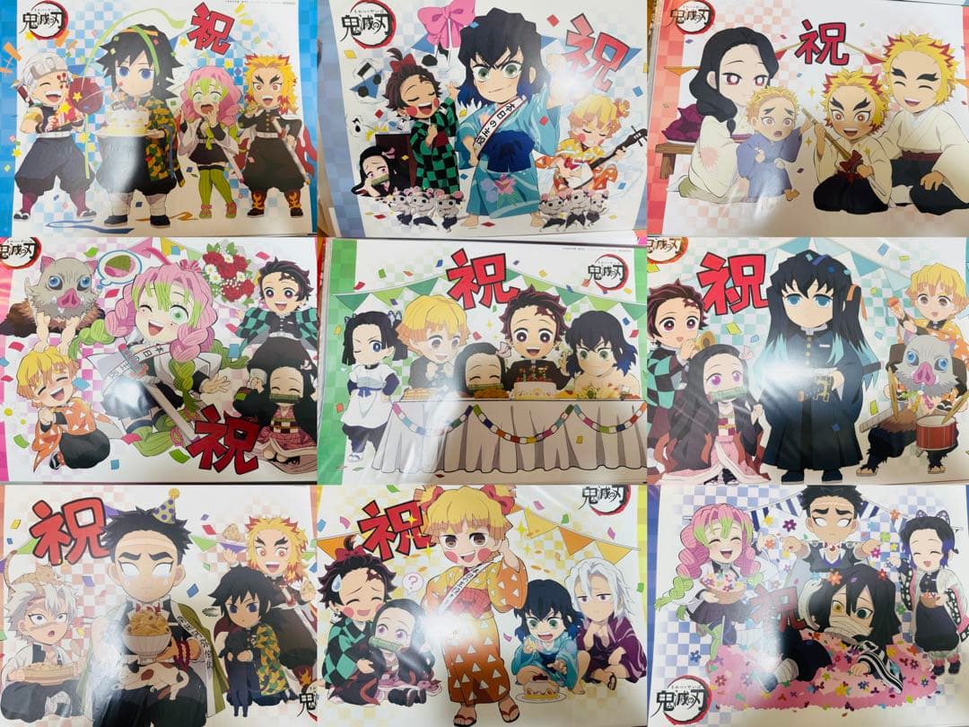 鬼滅の刃 ufotable カフェ ランチョンマット まとめ売り 60枚以上