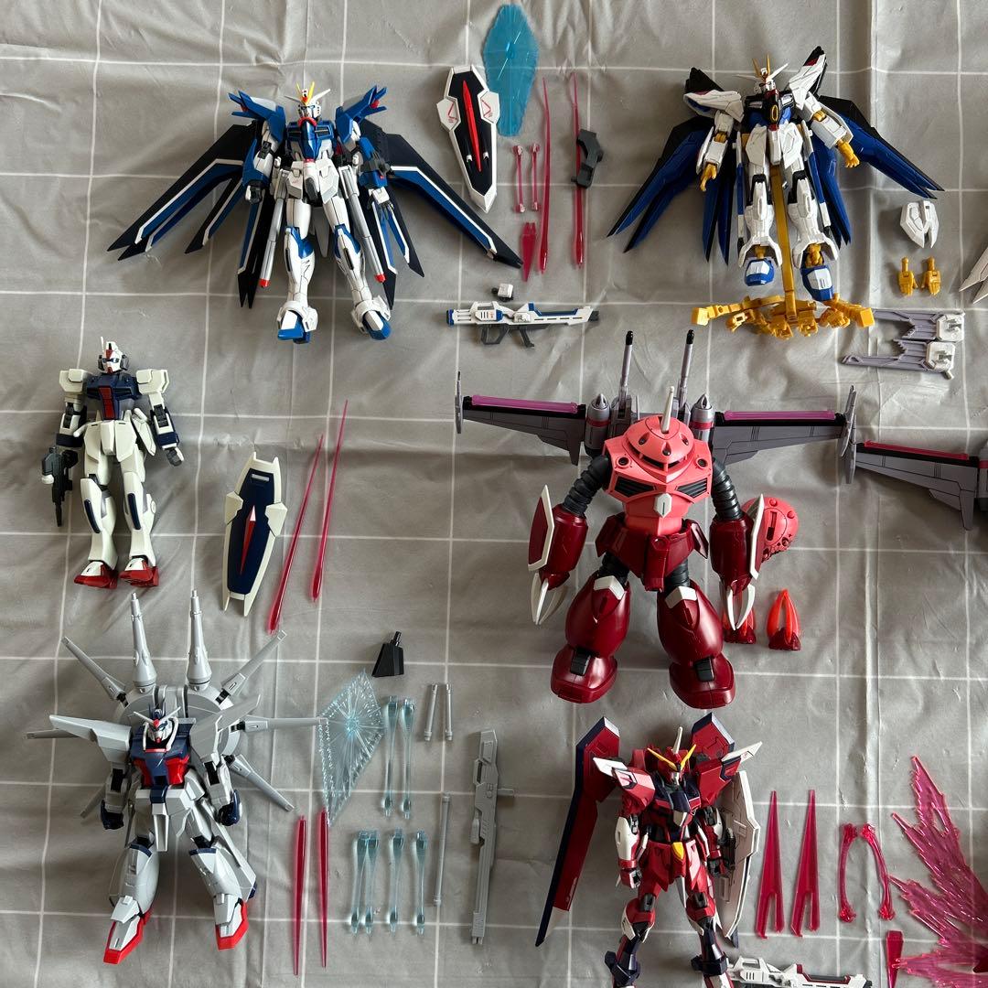 (説明文確認お願いします)ガンダムSEED系　ガンプラジャンクセット