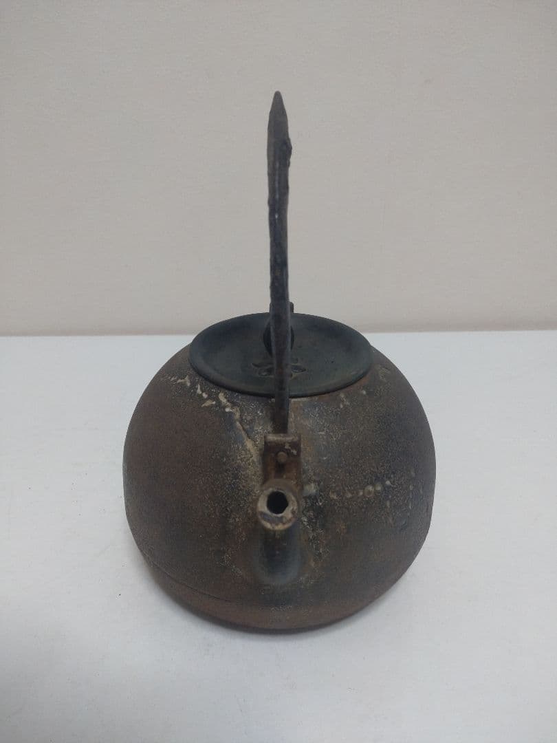1*0様 時代 日の丸 鉄瓶 茶道具 煎茶道具