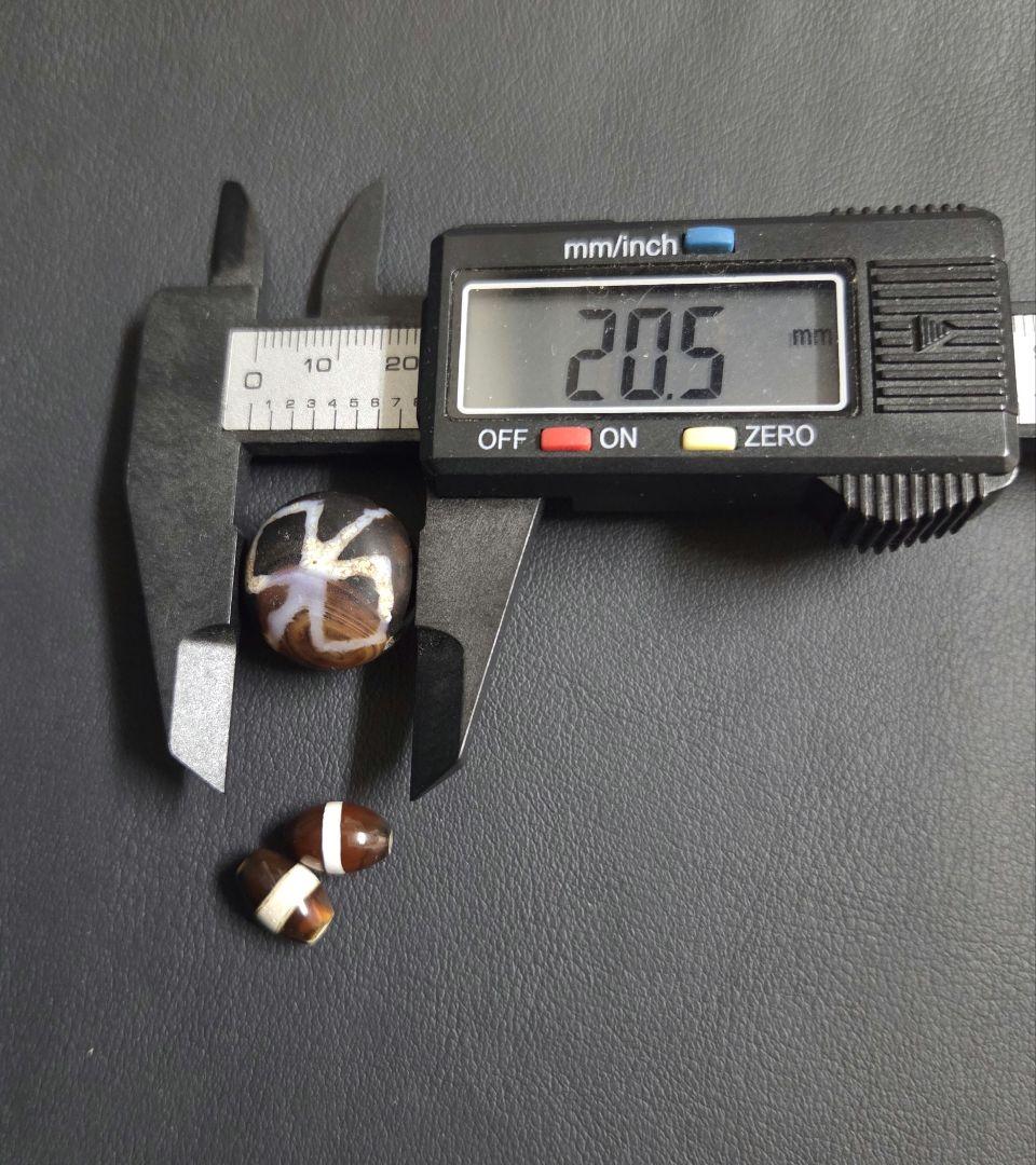 969　天珠　金剛杵天珠　羊眼　板眼　一線　dzibeads！