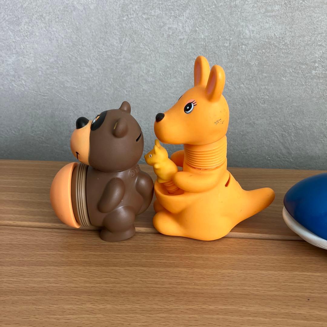 富士銀行 ソフビ　貯金箱　のびのび　8種　レトロ　バラ売りOK