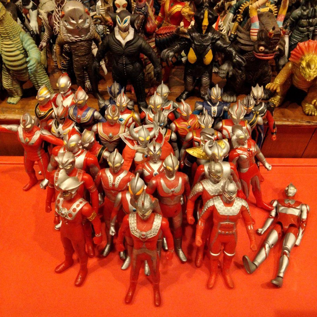 円谷プロ ウルトラマン 怪獣 星人 ソフビ フィギュア 計87体