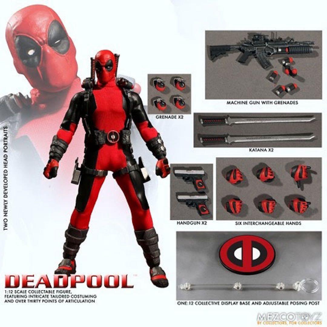 【正規品】デッドプール MEZCO ONE:12 フィギュア