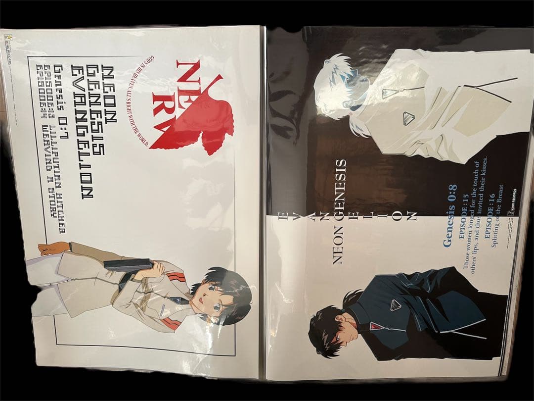 新世紀エヴァンゲリオン 特典ポスターセット　17種　チラシ　非売品　セミコンプ
