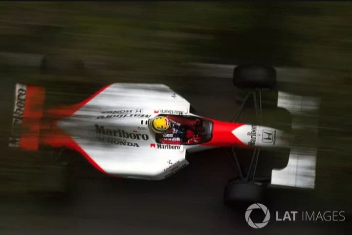 ミニチャンプス 1/18 F1 マクラーレン MP4/7A セナ リペイント