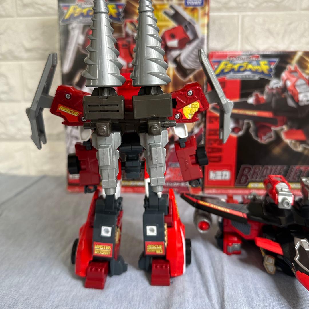 トミカハイパーレスキュードライブヘッド　マスターバックドラフト　ブレイブジェット