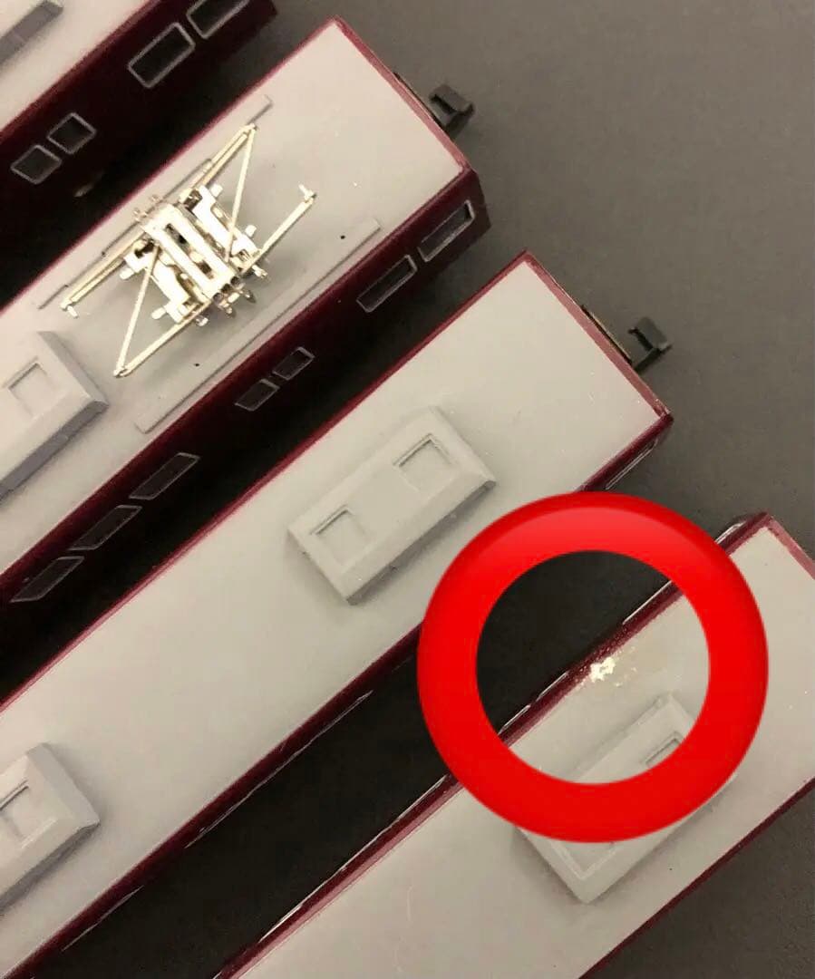 管理番号1495 阪急Nゲージ しなのマイクロ3000系4両セット