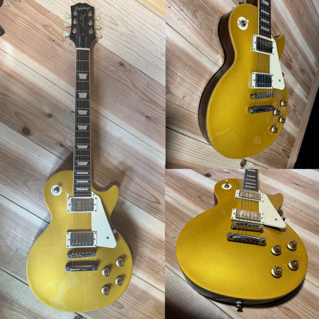 た*ま様 Epiphone Les Paul Standard Goldtop青