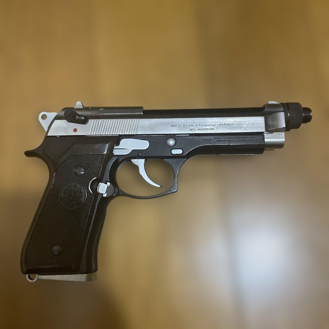 マルシン　固定ガスガン　トーラス　ベレッタ92F ツートン
