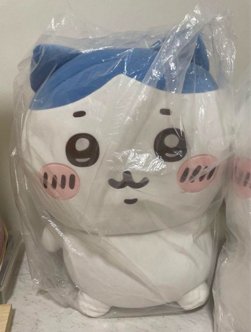 【希少】minisoちいかわ 超BIG 520元　ぬいぐるみ