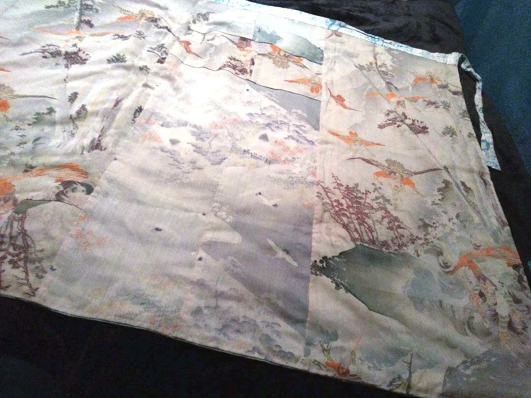 着物巻きスカート　リバーシブル