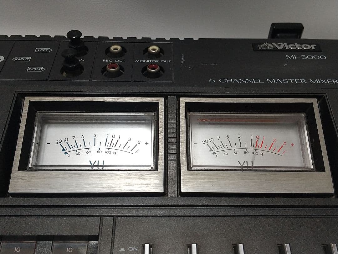 Victor MI-5000 アナログミキサー 6チャンネル