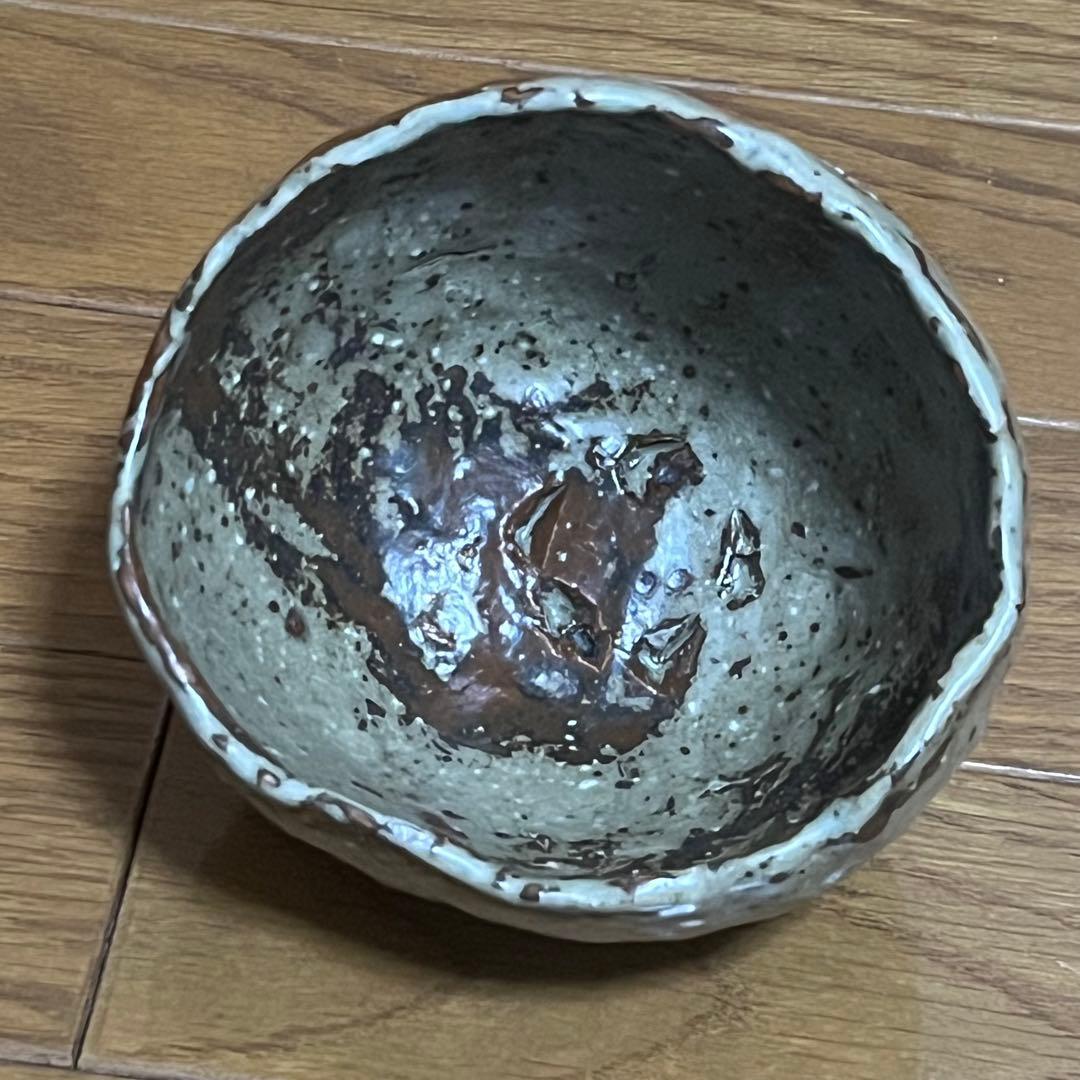 た*い様 【10000円スタート可】川喜田半泥子 共箱 茶碗　銘　かち鳥