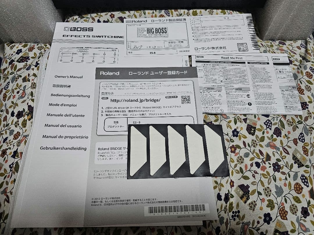 ギター BOSS ES-8