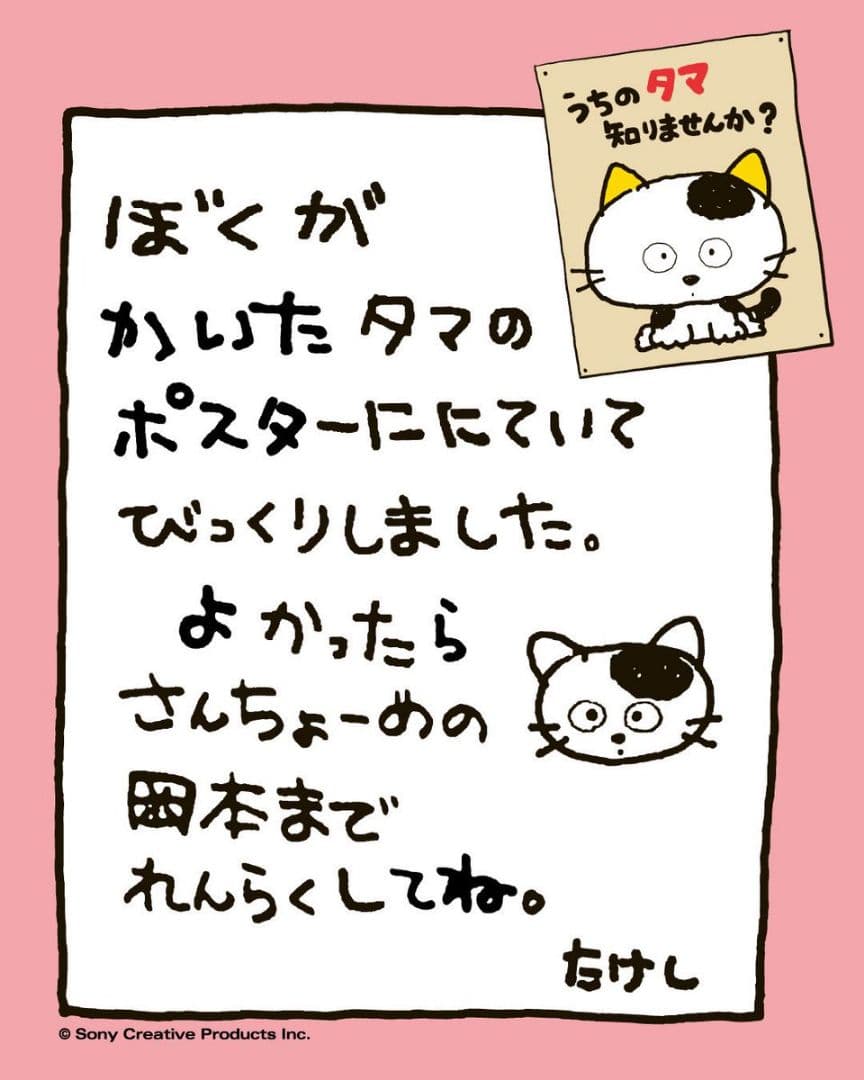 タマとサンリオキャラクター コラボ商品