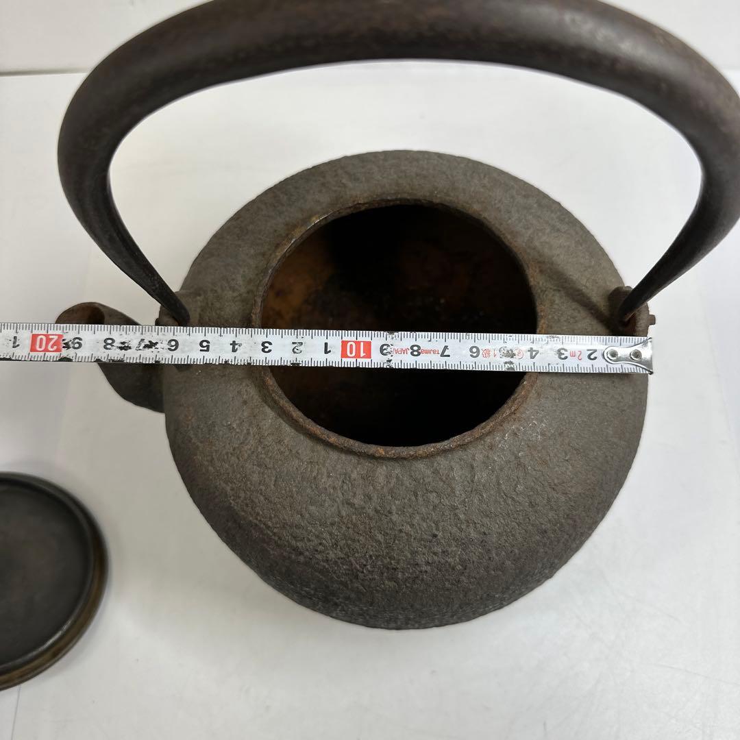 雲色堂　名人　和田美之助造　鉄瓶　2965g トヒサ　東さ7-0414☆2F