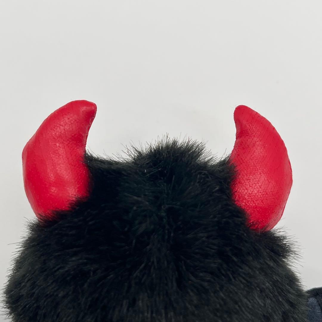 【タグ付】デビル 悪魔　モンチッチ ぬいぐるみ　ブラック 限定　セキグチ