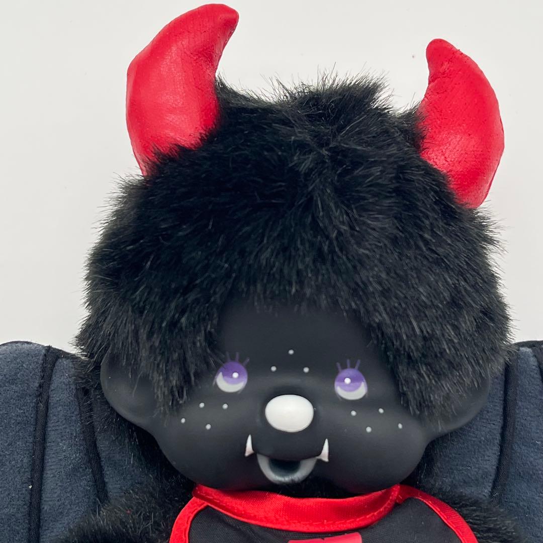 【タグ付】デビル 悪魔　モンチッチ ぬいぐるみ　ブラック 限定　セキグチ