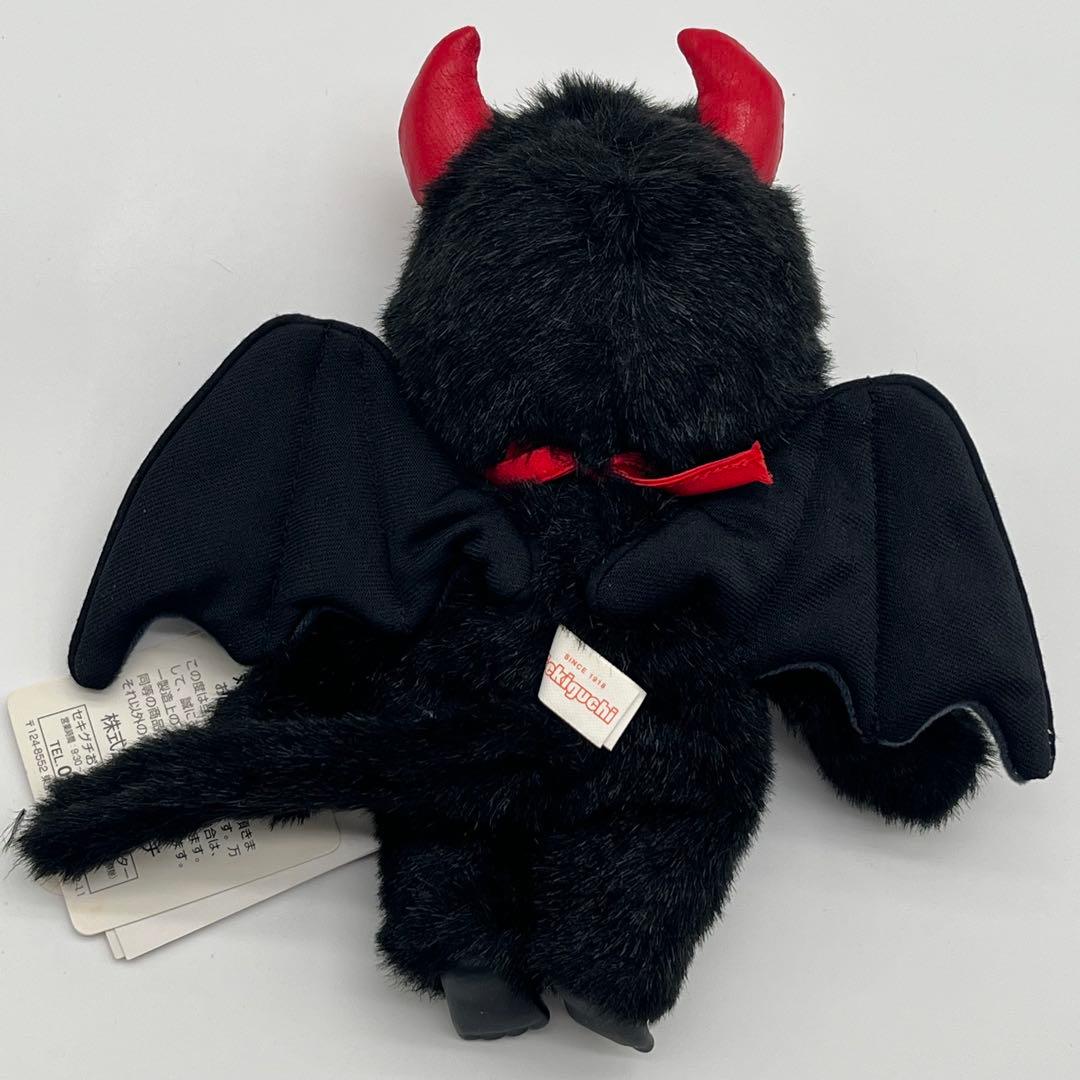 【タグ付】デビル 悪魔　モンチッチ ぬいぐるみ　ブラック 限定　セキグチ