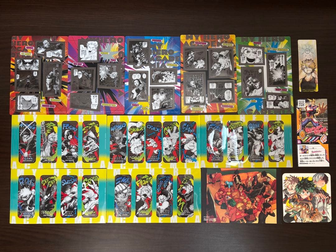 僕のヒーローアカデミア 1〜42巻 全巻初版 帯 チラシ 映画特典4冊