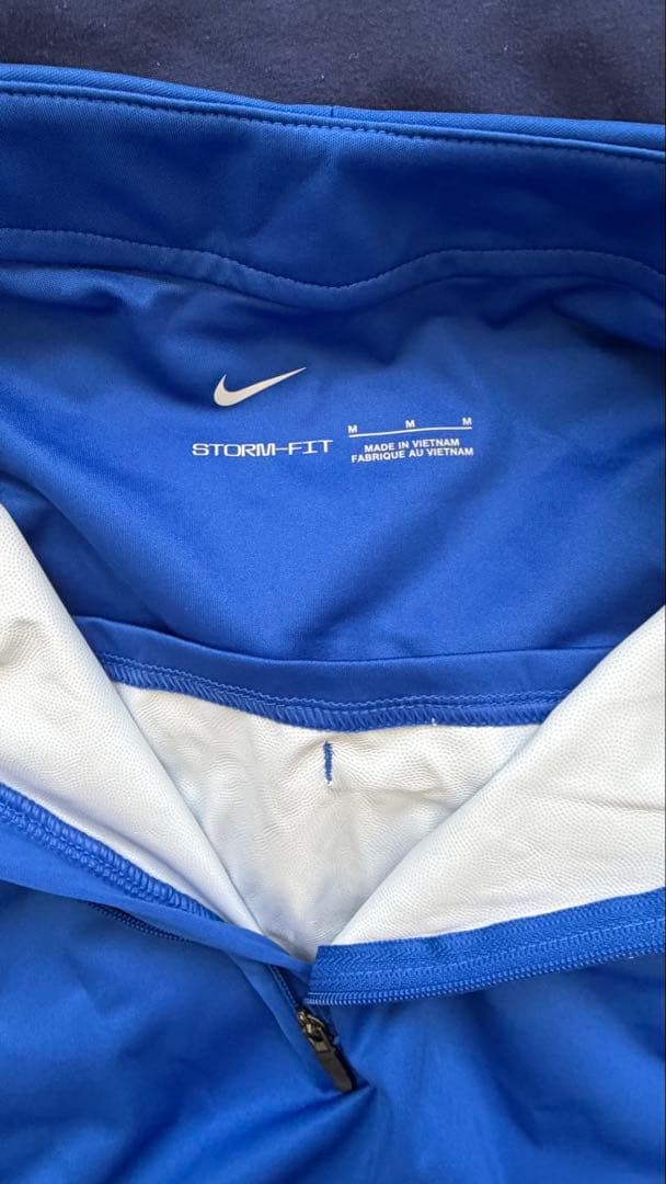 Nike STORM-FIT ピステ Mサイズ 青 鹿島アントラーズ支給品