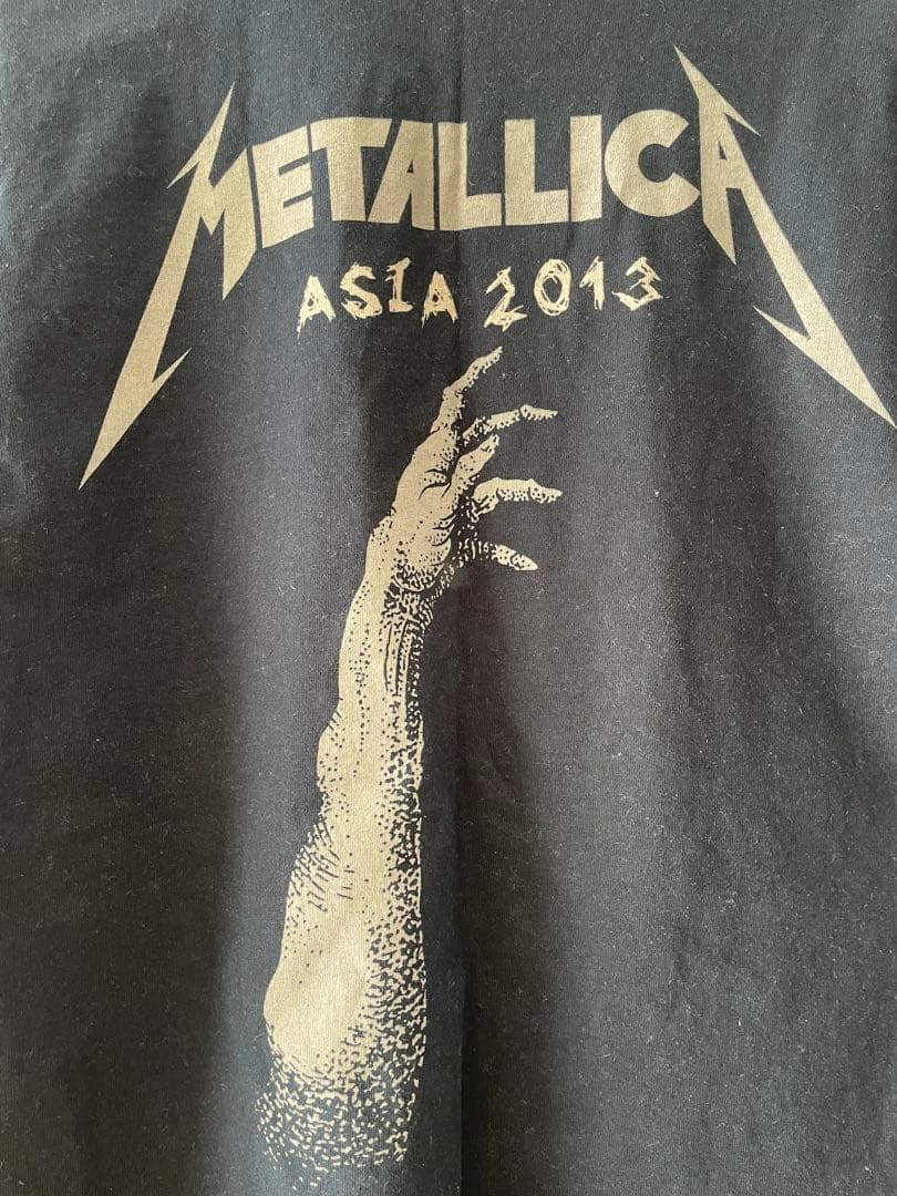 メタリカ　ライブTシャツ　Ｌ　LLICA 2013年アジアツアー