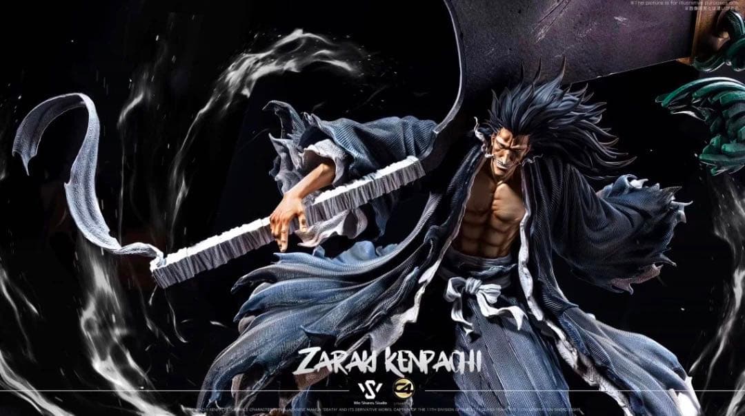 ブリーチ BLEACH 1／6 更木剣八 高配版 ガレージキット フィギュア