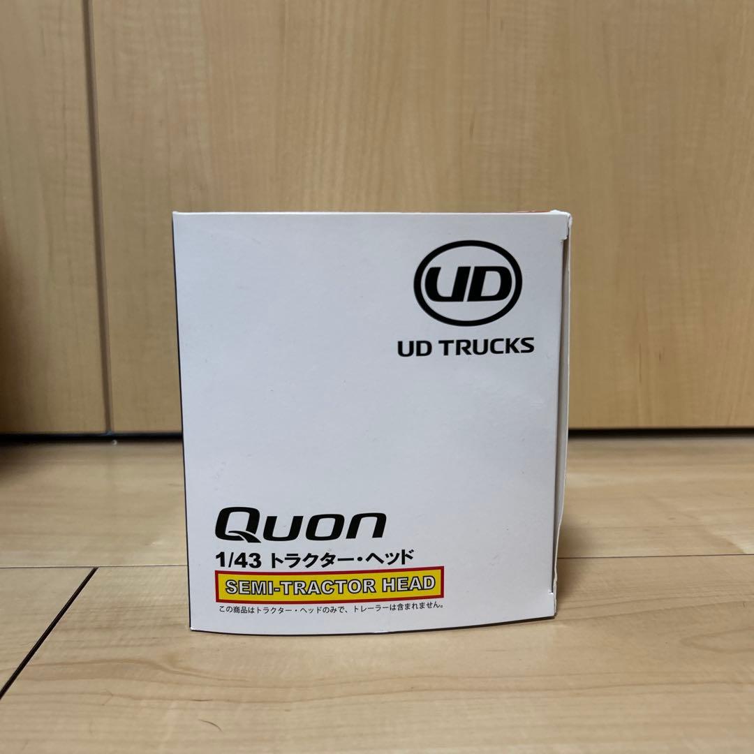 UDトラックス　クオン　トラレーラーヘッド 1/43 非売品　ラスト1個