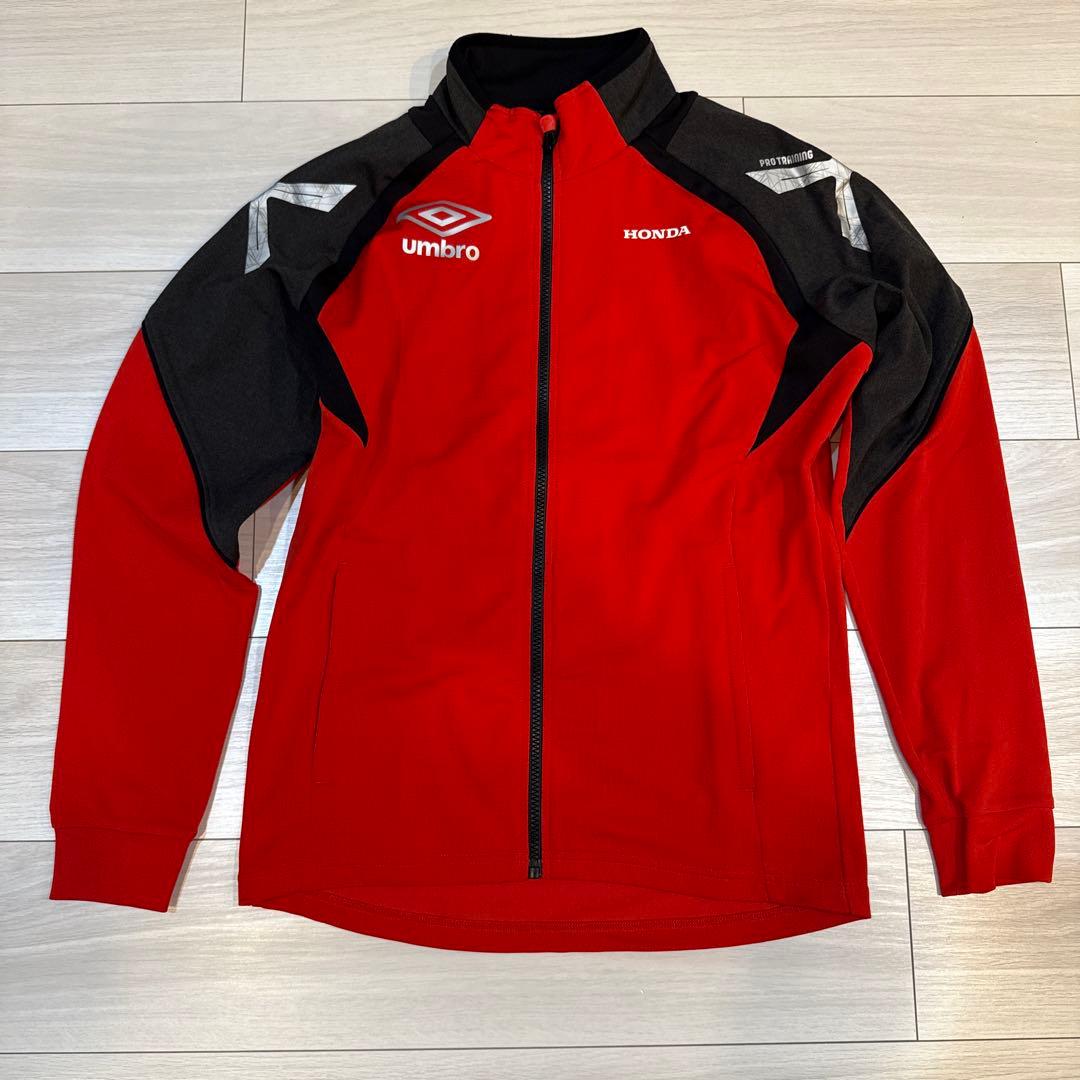 HONDAFC umbro ジップアップジャケット レッド　非売品