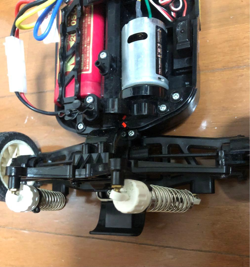 タイムセール田宮￼4WDDF-02 ライジングストーム予備タイヤ付￼2.4G一式