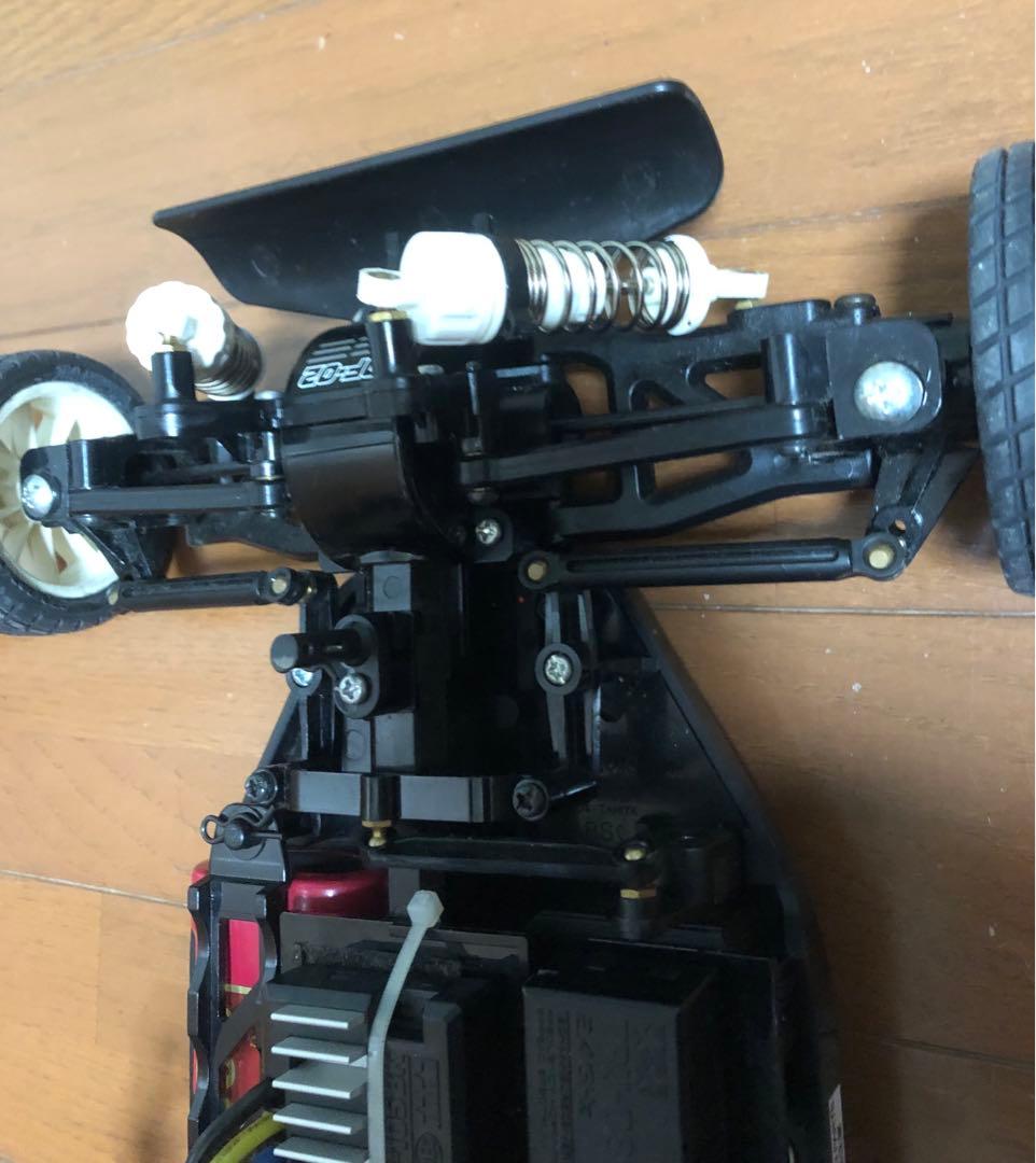 タイムセール田宮￼4WDDF-02 ライジングストーム予備タイヤ付￼2.4G一式