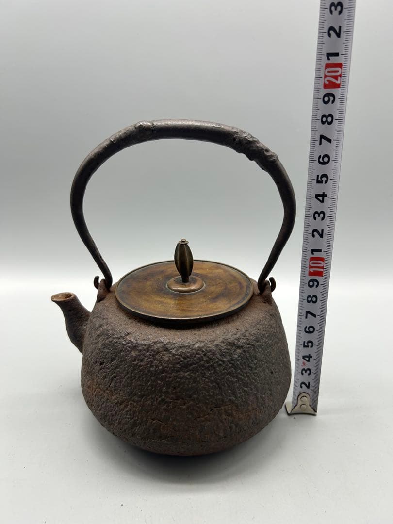 鉄瓶　紫金銅