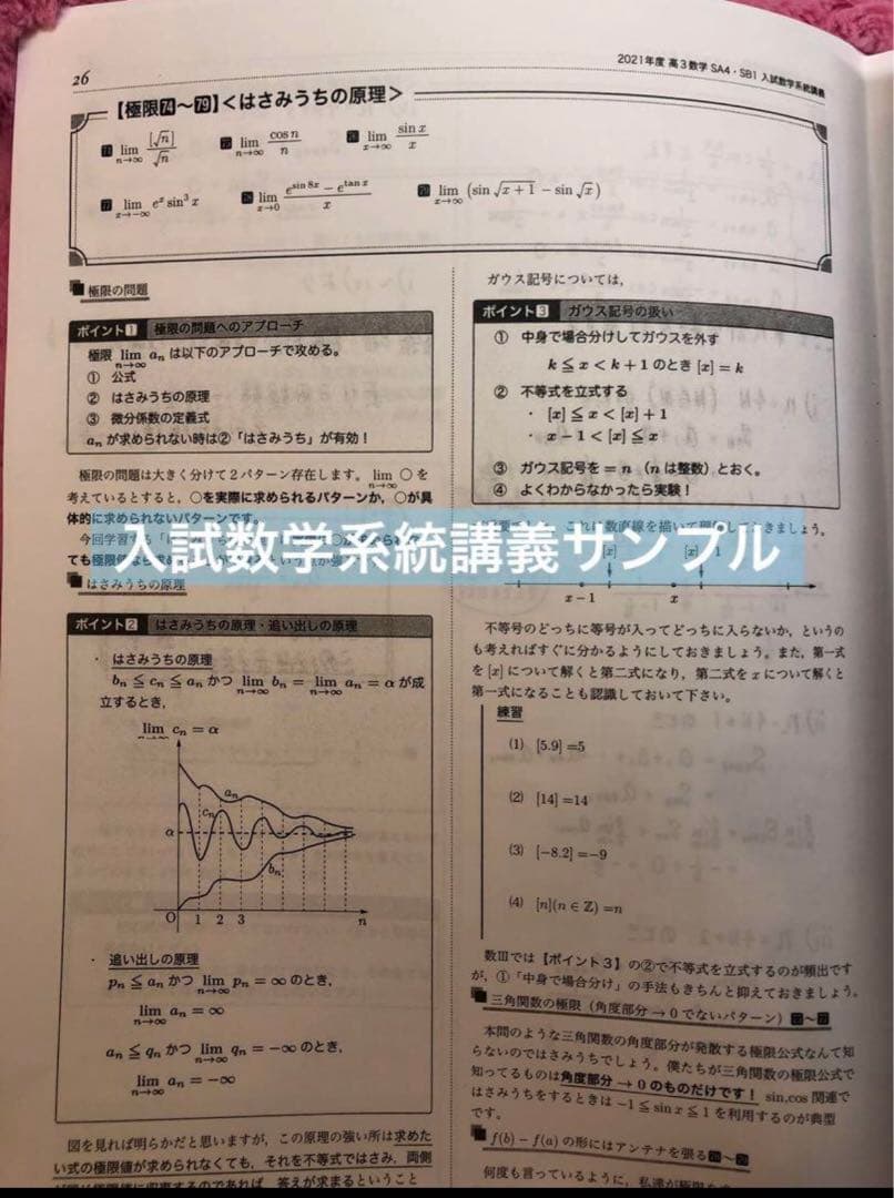 鉄緑会　小橋先生　高3数学　入試数学系統講義　理系数学分野別　計10冊