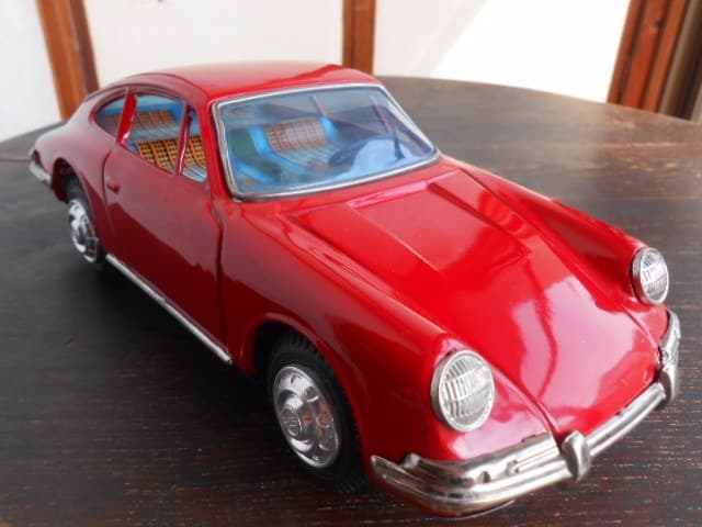 傑作★ 超希少！萬代屋 BCバンダイ ポルシェ 911 ナロー 大型 ブリキ