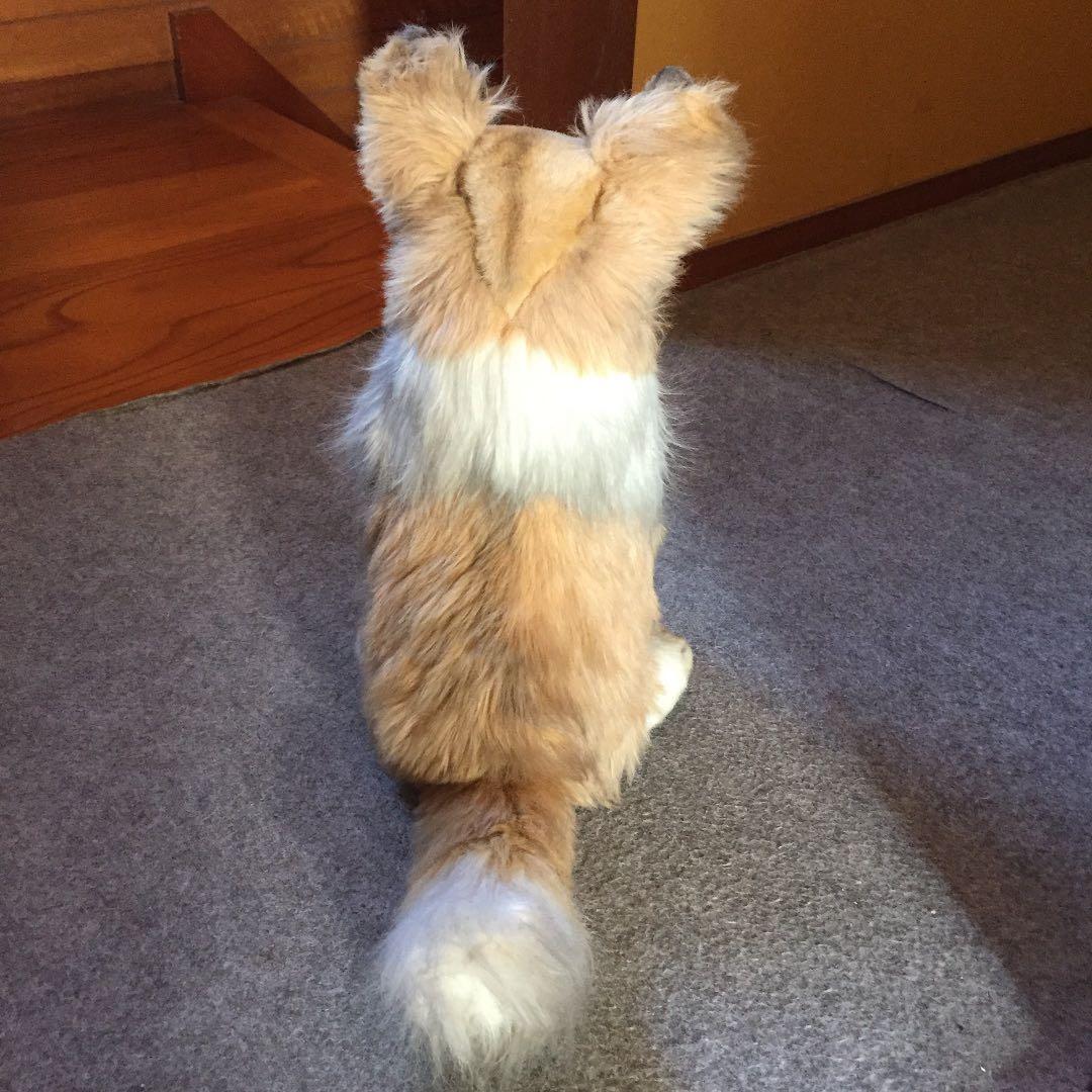 コリー犬　三英　stuffed animal 昭和レトロ