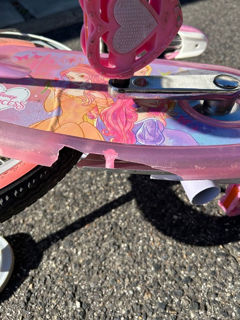 プリンセス　自転車　16インチ　ディズニー　子供用　幼児用　トイザらス