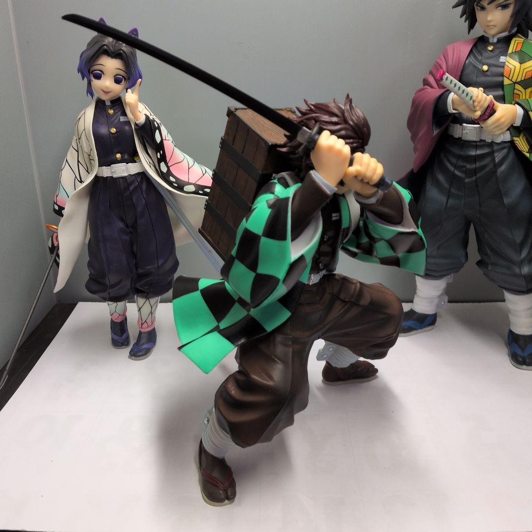 鬼滅の刃 竈門炭治郎 冨岡義勇 胡蝶しのぶ フィギュア 3種セット