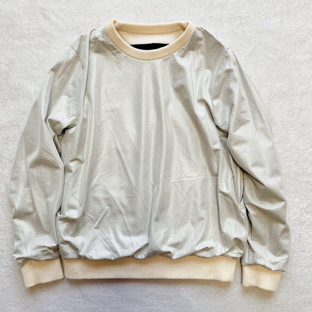 極美品　パーリーゲイツ　近年　蓄熱裏地　防風　スニード　ニット　ボーダー　スター