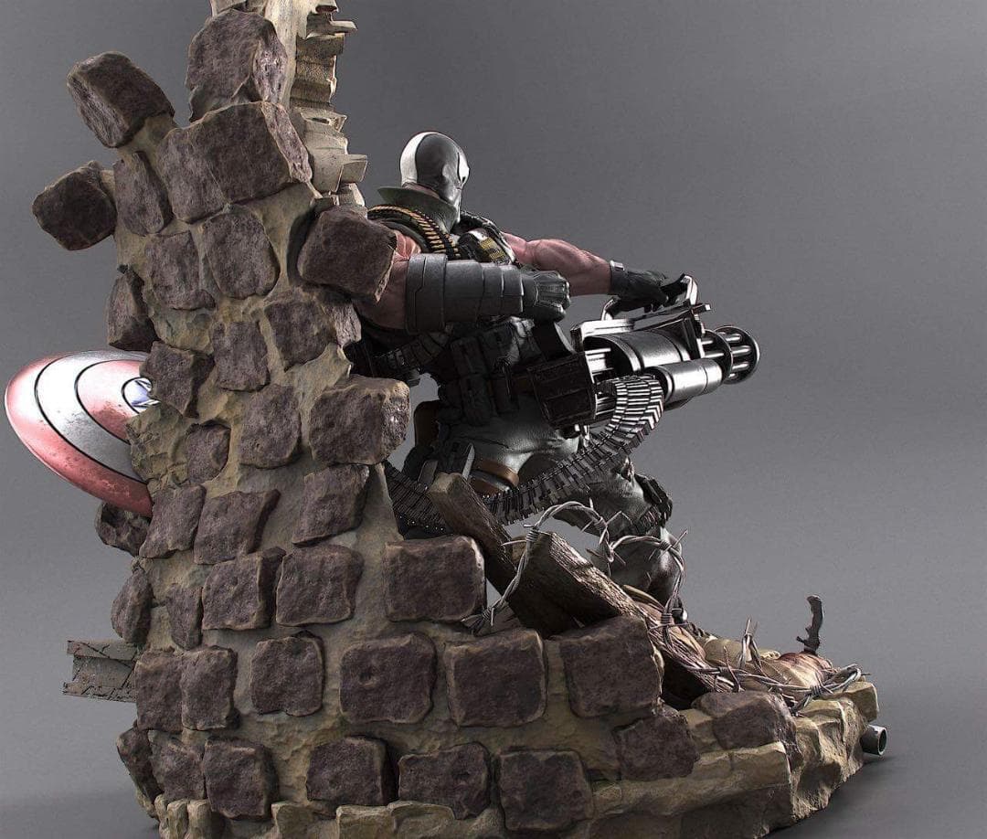 レア新品未使用マーベル DCクロスボンーズ 1/4 スケール　超限定商品