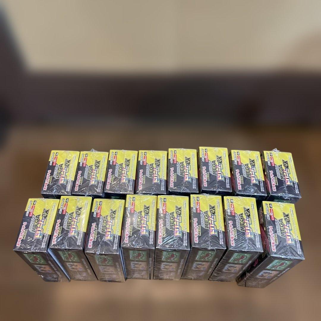 シュリンク付き16BOX ポケモンカードゲーム MEGAドリームEX